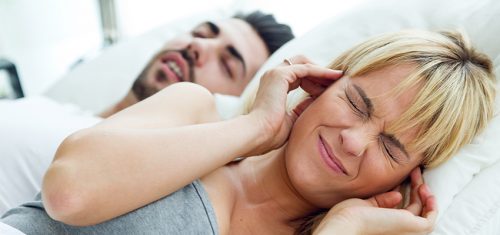 Woman Frustrated With Partner’s Snoring